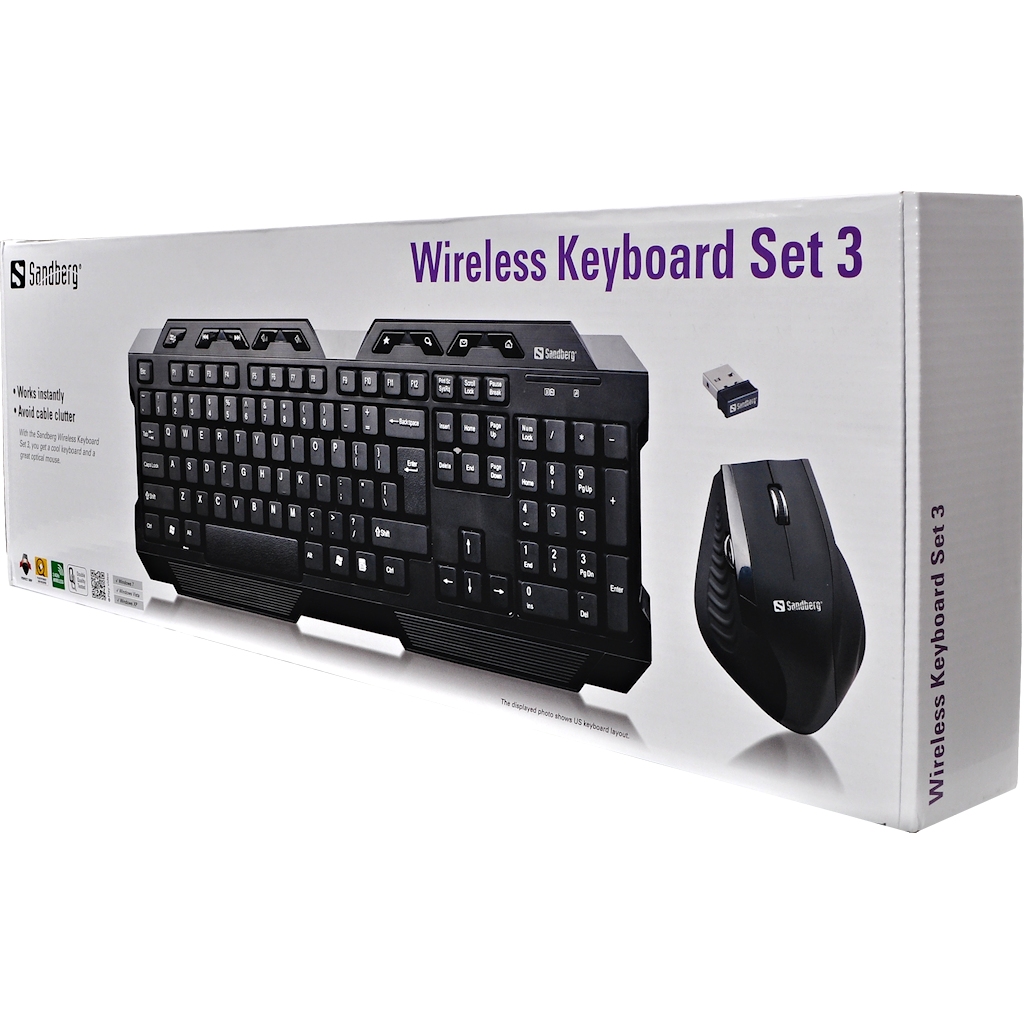 Sandberg Wireless Keyboard Set 3 im Test