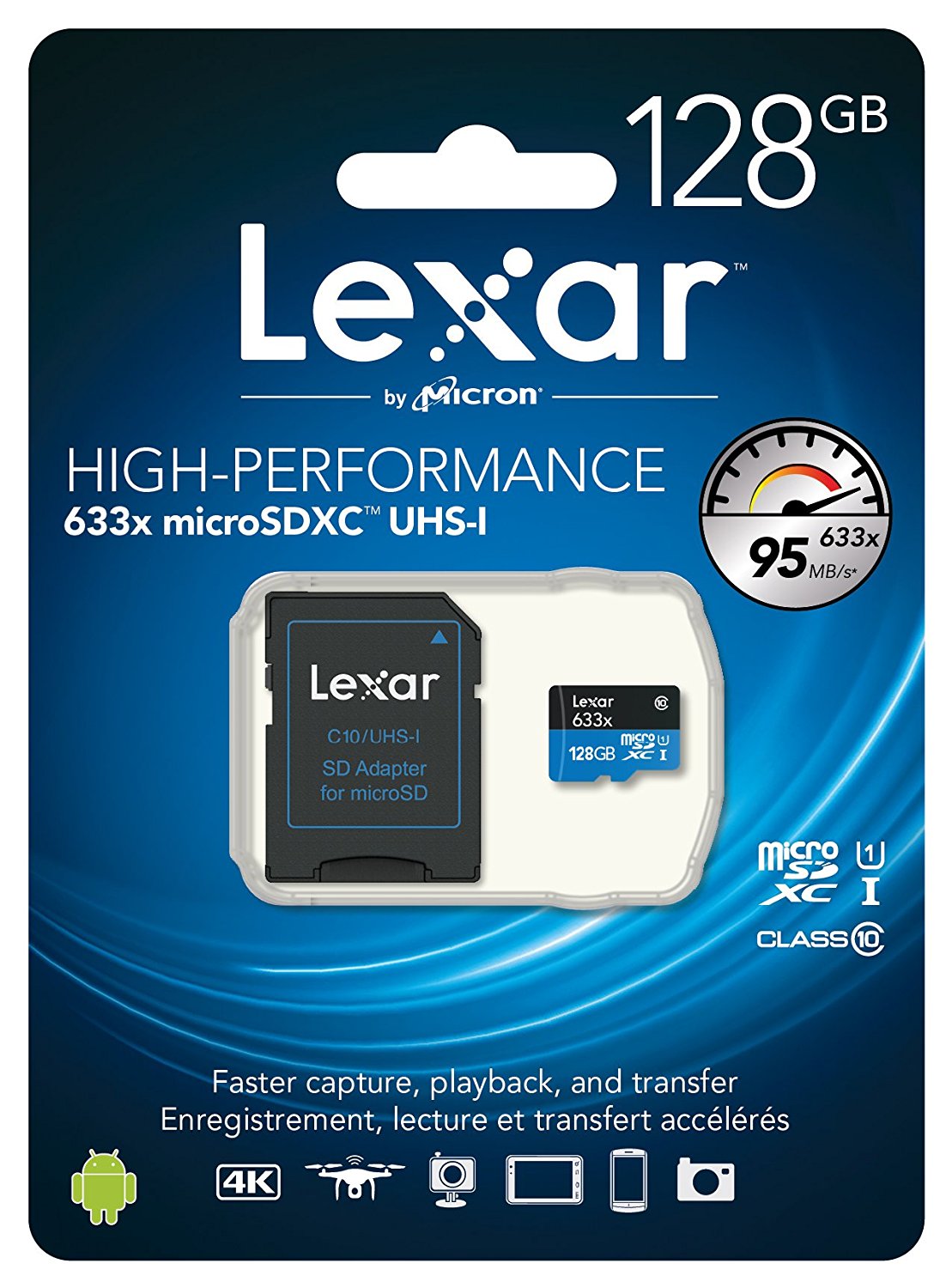 Lexar 633x 128 GB SD-Card bei uns im Kurztest