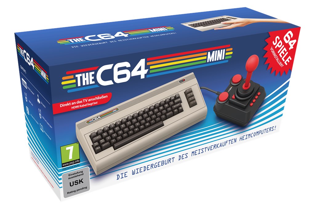 THEC64 Mini – Der zeitlose Klassiker feiert am 29. März 2018 seine Rückkehr!