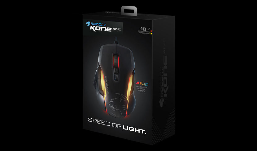 Roccat Kone AIMO Gaming Mouse bei uns im Test
