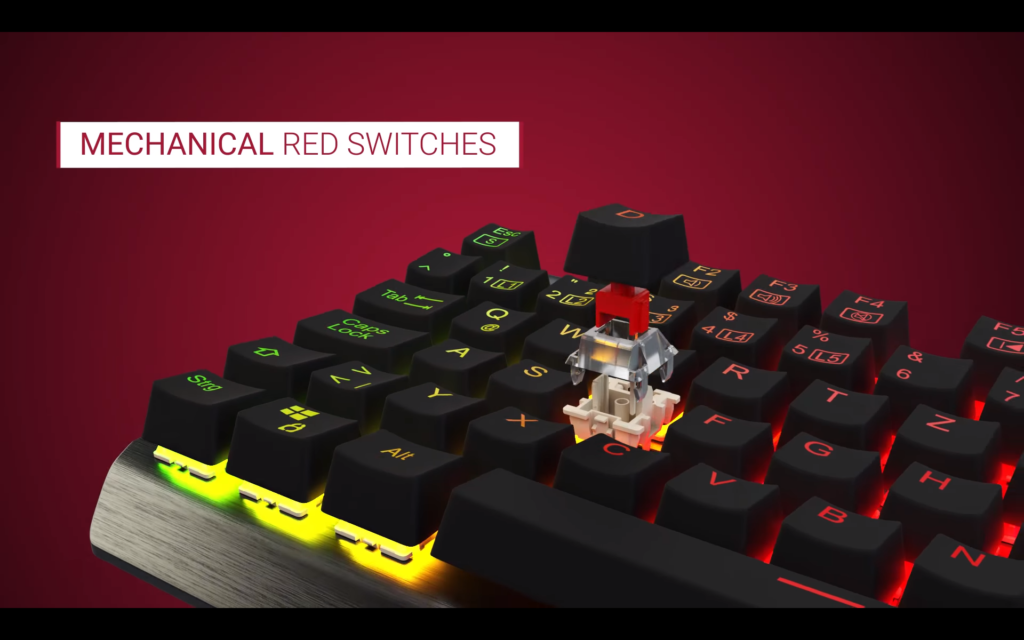 Screenshot 1 Lioncast LK200 RGB Gaming Tastatur bei uns im Test