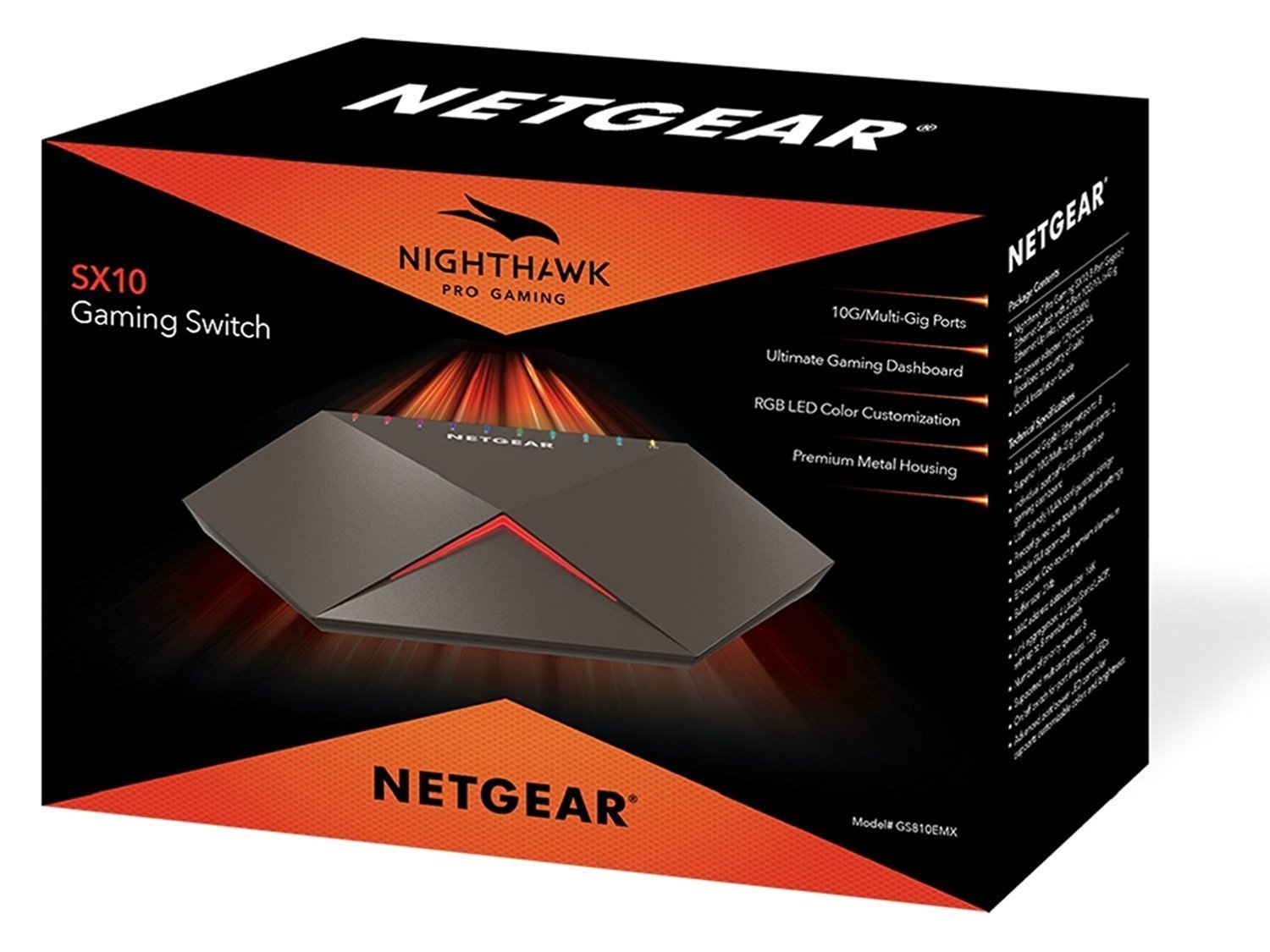 Netgear Nighthawk Pro Gaming SX10 Switch bei uns im Test