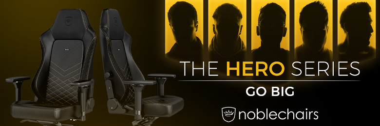noblechairs HERO Gaming-Stuhl bei uns im Test