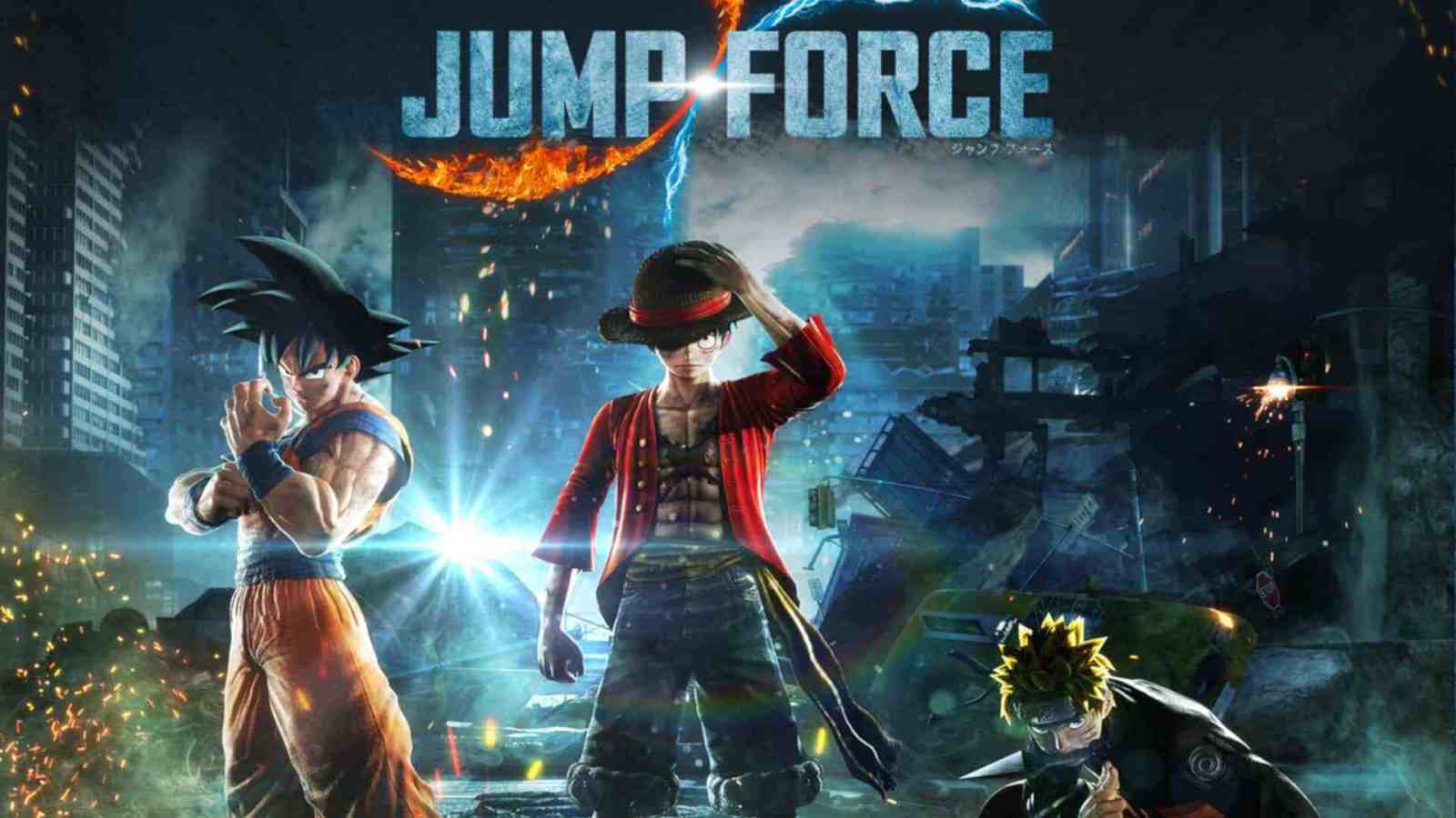 JUMP FORCE erscheint am 28. August für Nintendo Switch
