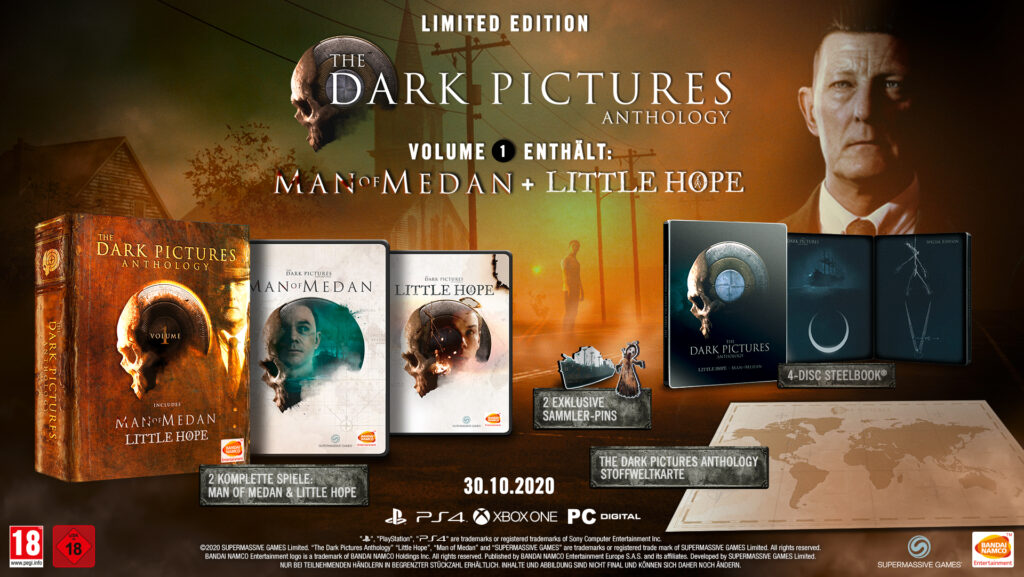 DARK PICTURES BEAUTYSHOT GER The Dark Pictures Anthology: Little Hope erscheint am 30. Oktober