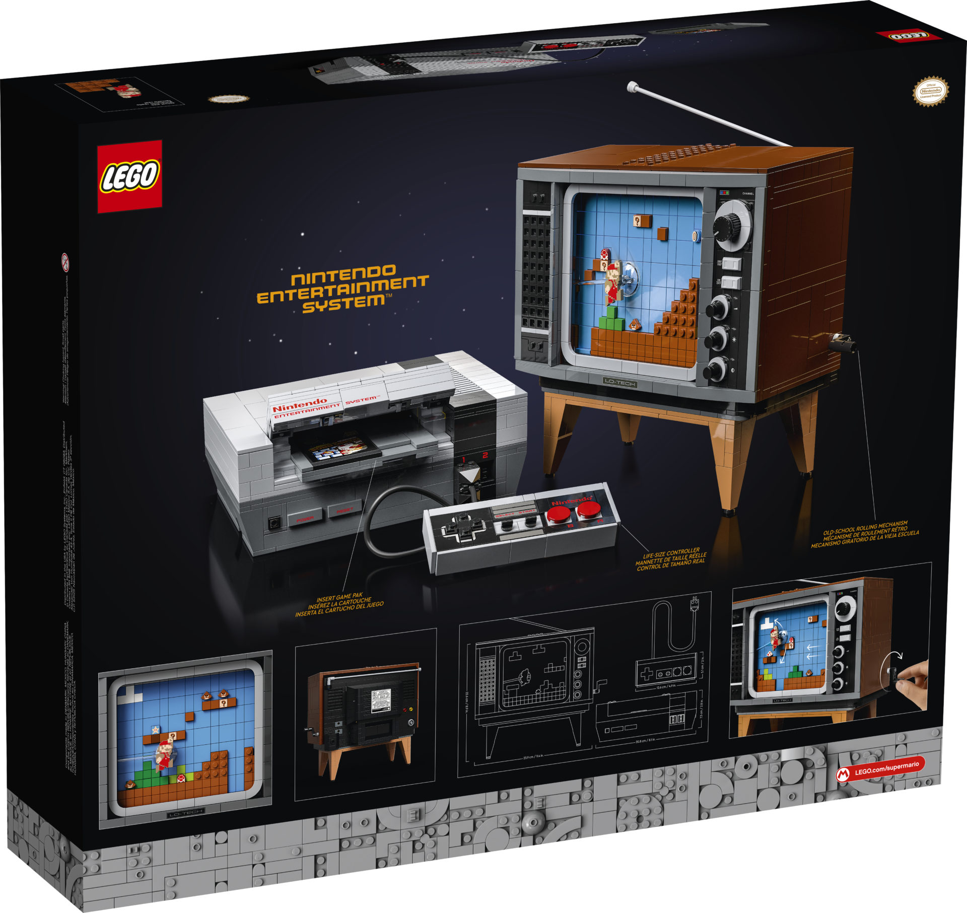 Die LEGO Gruppe stellt das neue Bauset LEGO Nintendo Entertainment System vor