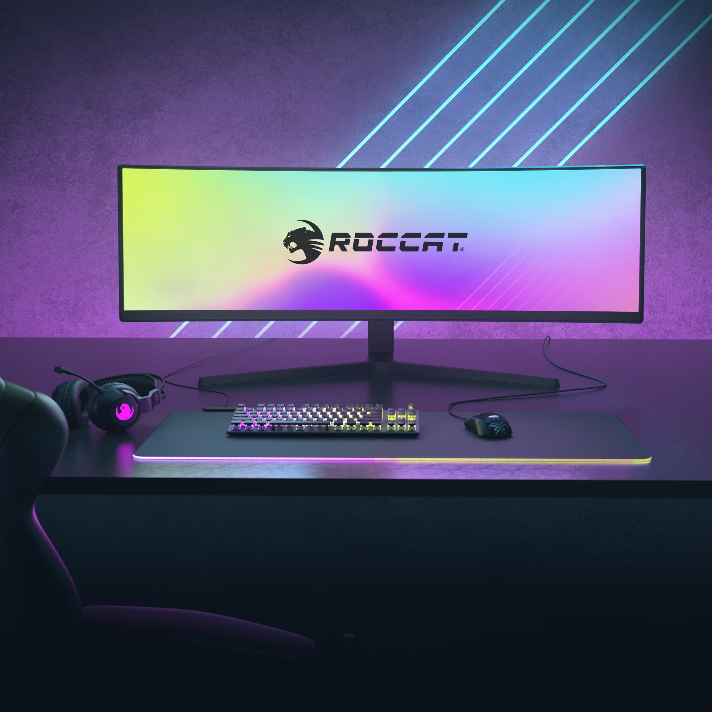 ROCCAT Vulcan Pro Keyboards und Burst Pro Maus mit dem neuen optischen Schalter