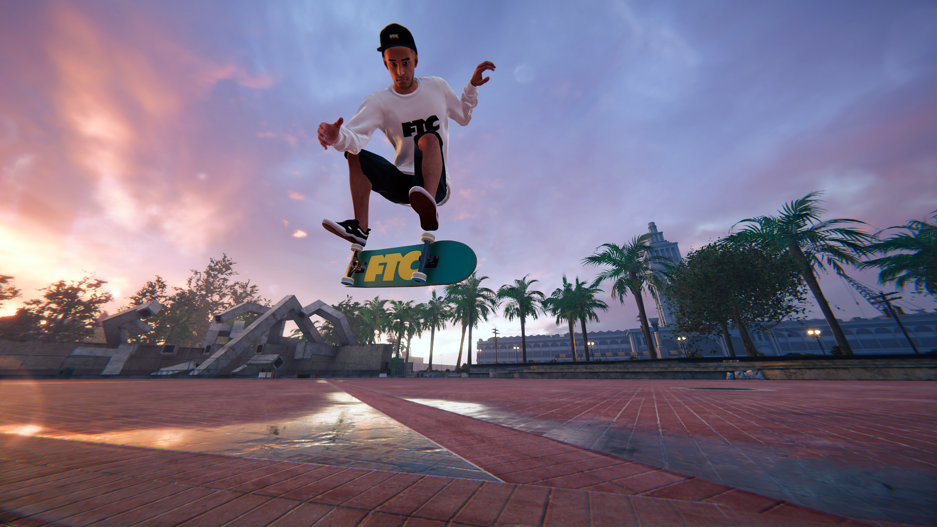 Skate by the Bay – Kult-Location Embarcadero Plaza kostenlos für Skater XL erhältlich