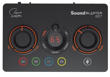 Product SBGC7 03.083030 Sound Blaster GC7: Übernehmt die volle Kontrolle