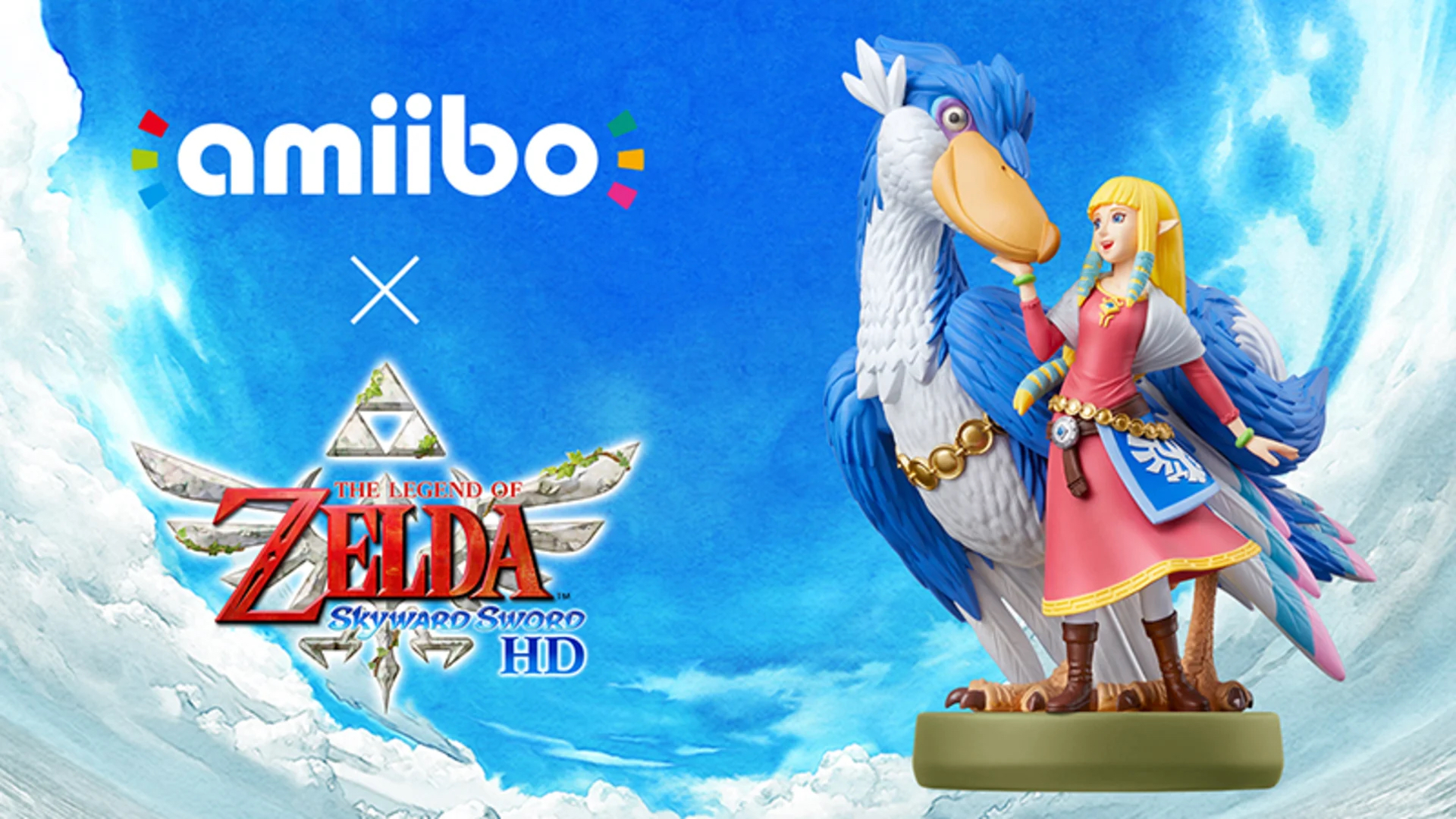 „Zelda & Wolkenvogel“-amiibo für The Legend of Zelda: Skyward Sword HD angekündigt
