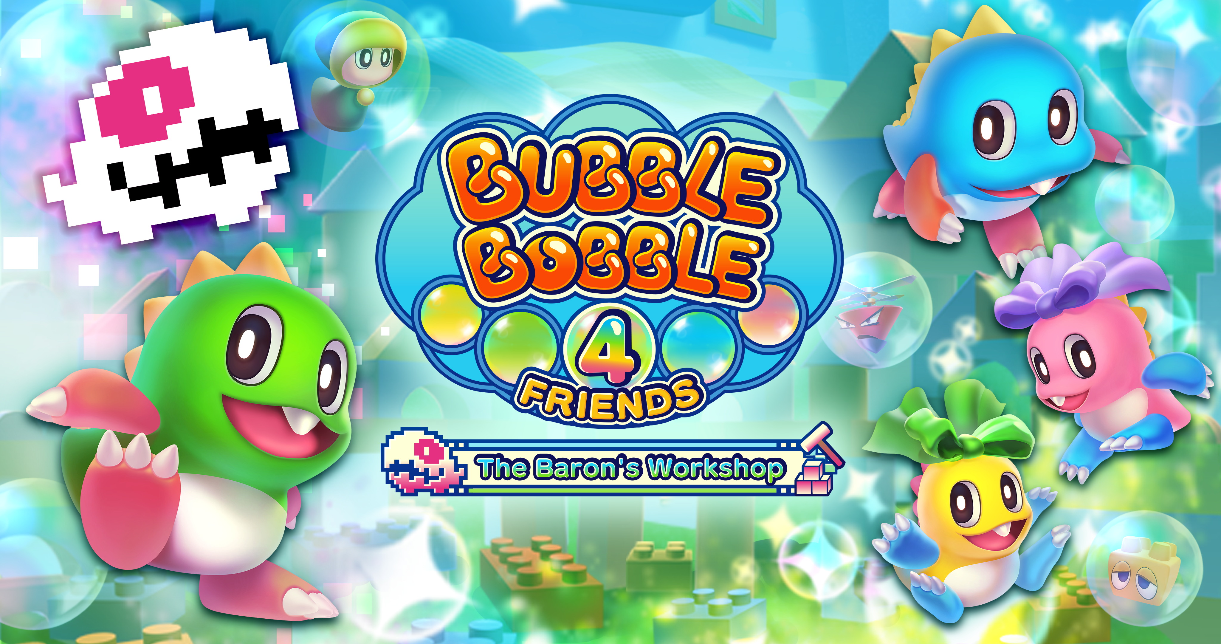 Bubble Bobble 4 Friends: The Baron’s Workshop auf Steam veröffentlicht