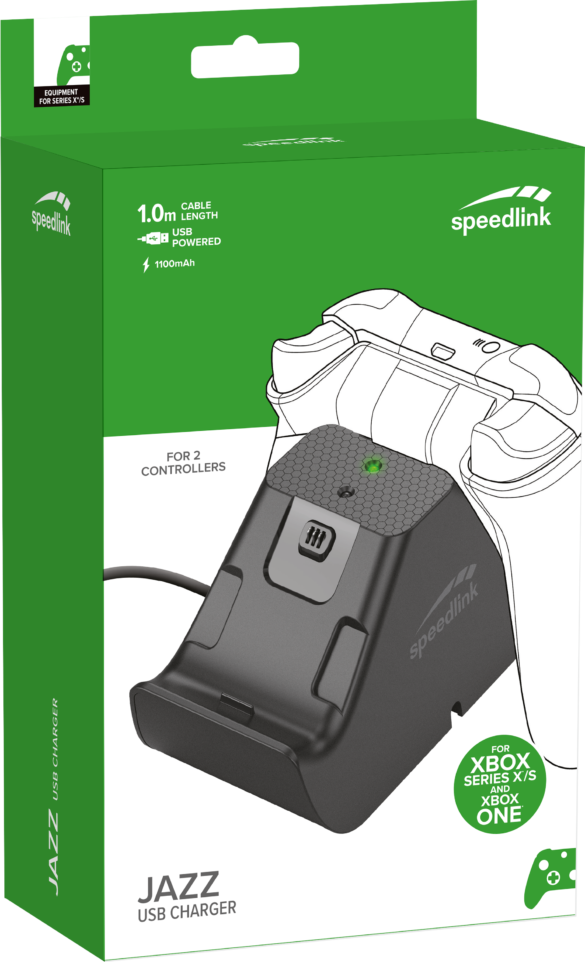 s1 Speedlink JAZZ Charging System für die Xbox Series X im Test - Neue Energie für unsere Controller