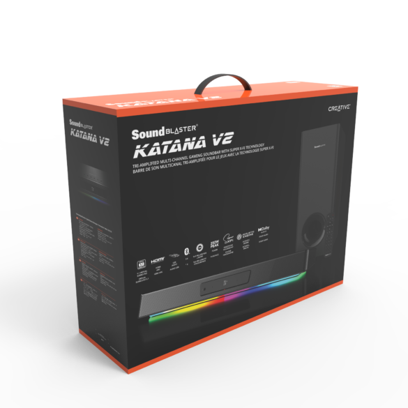 Boxshot 1.31 Creative Sound Blaster Katana V2 Soundbar im Test - Wenn der Bass so richtig scheppert