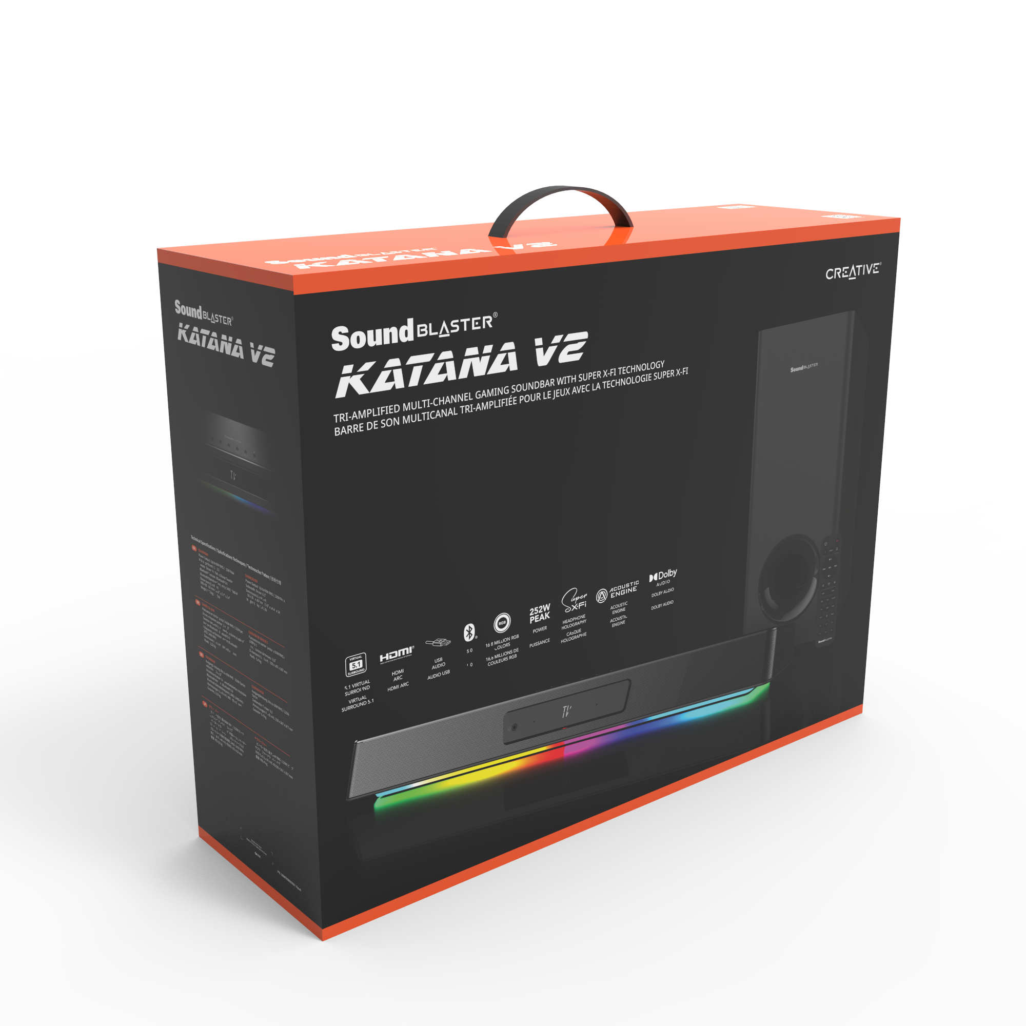 Creative Sound Blaster Katana V2 Soundbar im Test – Wenn der Bass so richtig scheppert