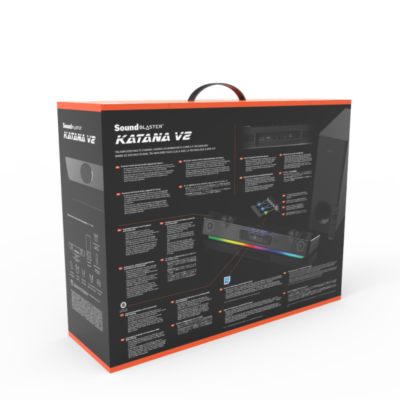 Boxshot 3.33 Creative Sound Blaster Katana V2 Soundbar im Test - Wenn der Bass so richtig scheppert