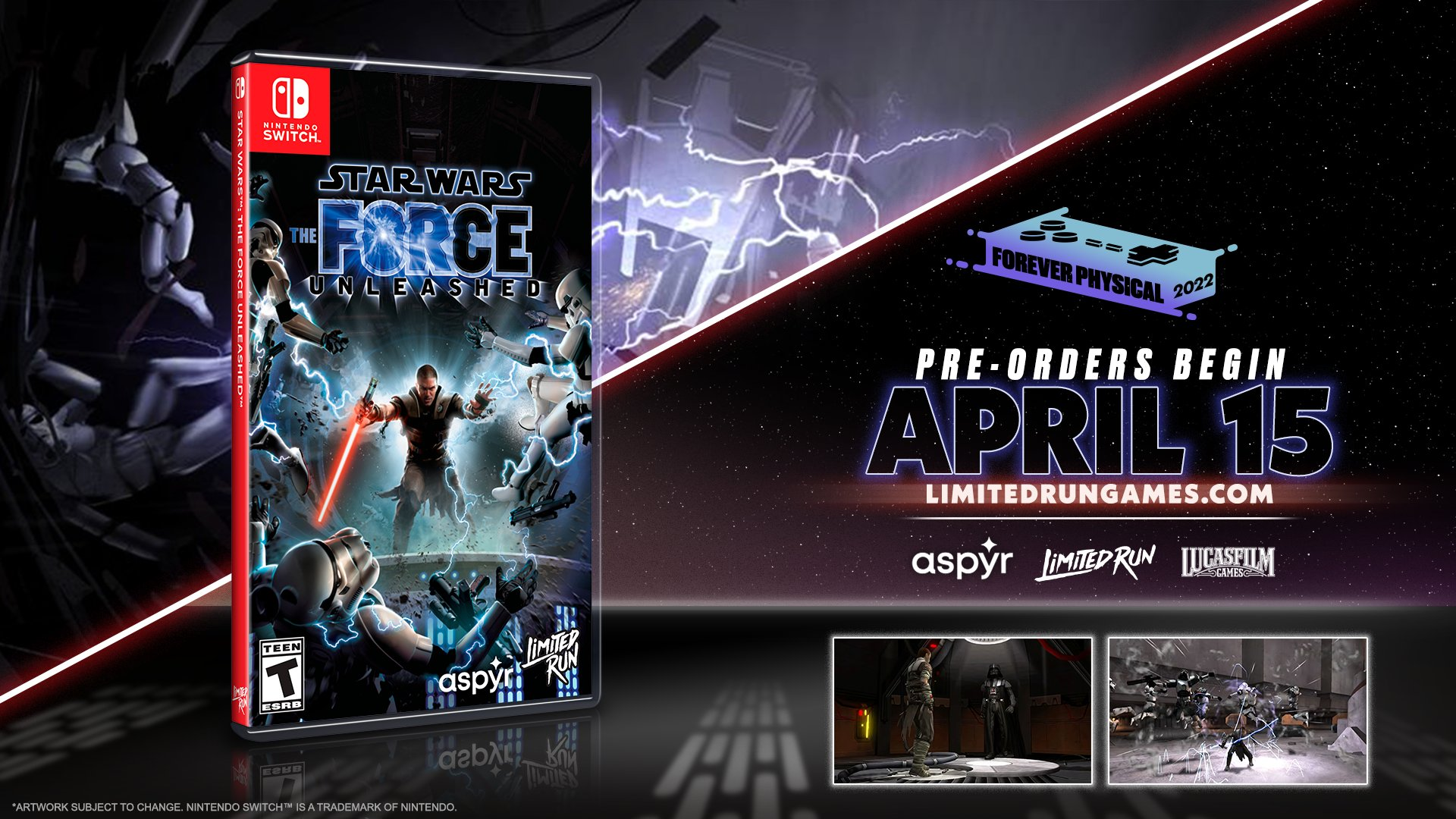 STAR WARS The Force Unleashed 1 STAR WARS: The Force Unleashed erhält eine physische Version für die Nintendo Switch