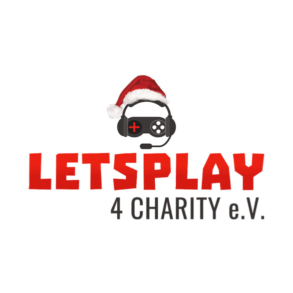LP4C Logo Weihnachten Jahresrückblick und Ankündigung des Weihnachts-Streams von Letsplay4Charity e. V.