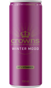 POP Beverage Crowns Winter Mood 300dpi Energydrink CROWNS WINTER MOOD - So schmeckt der Winter
