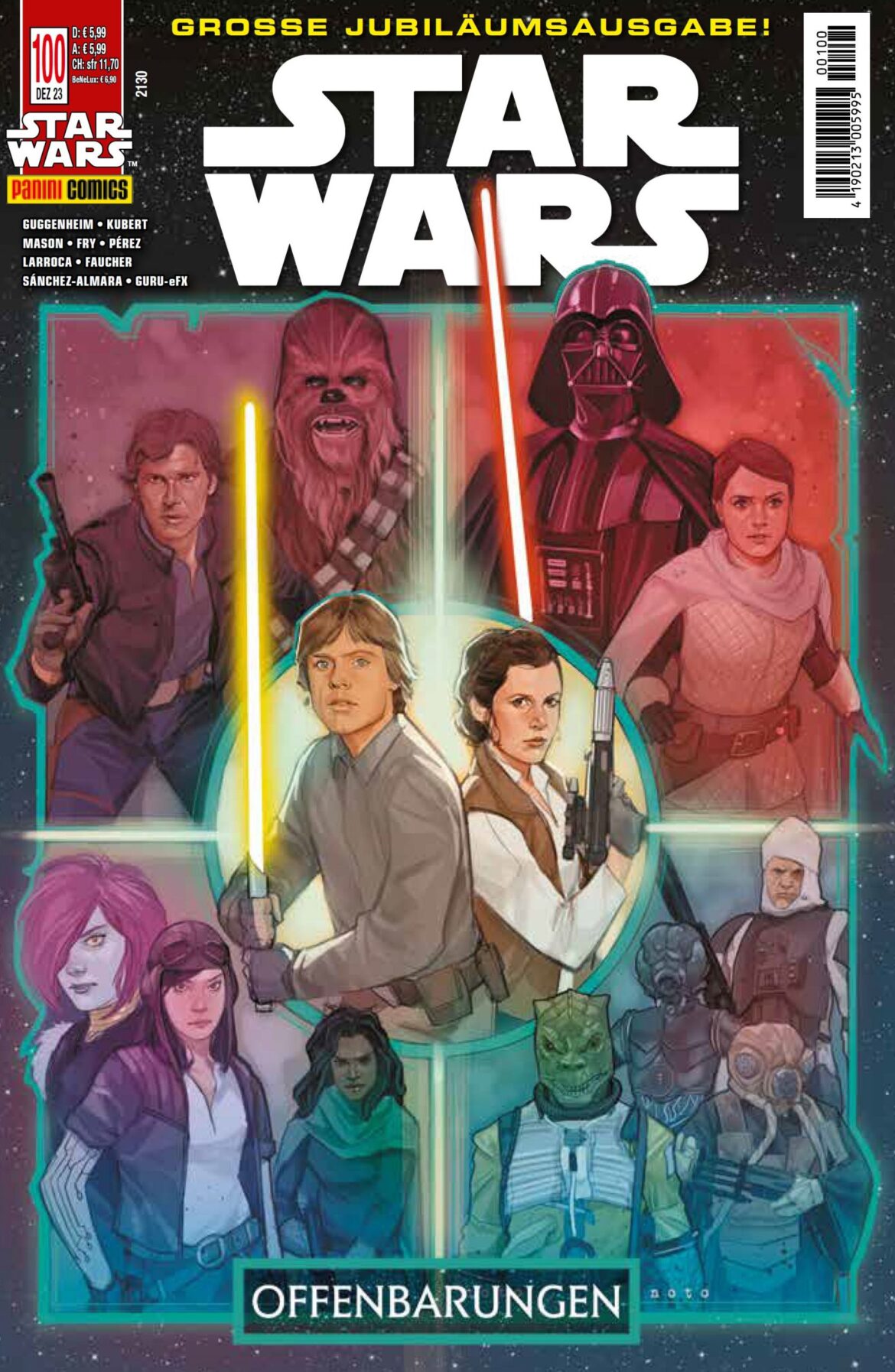 Kiosk Cover scaled 1 Star Wars-Comic-Magazin 100 **** Die Nummer 100, das 225. Heft, im 25. Jahr der Star Wars-Saga bei Panini