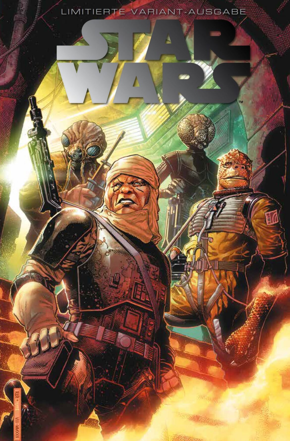 Variant Cover 1 scaled 1 Star Wars-Comic-Magazin 100 **** Die Nummer 100, das 225. Heft, im 25. Jahr der Star Wars-Saga bei Panini