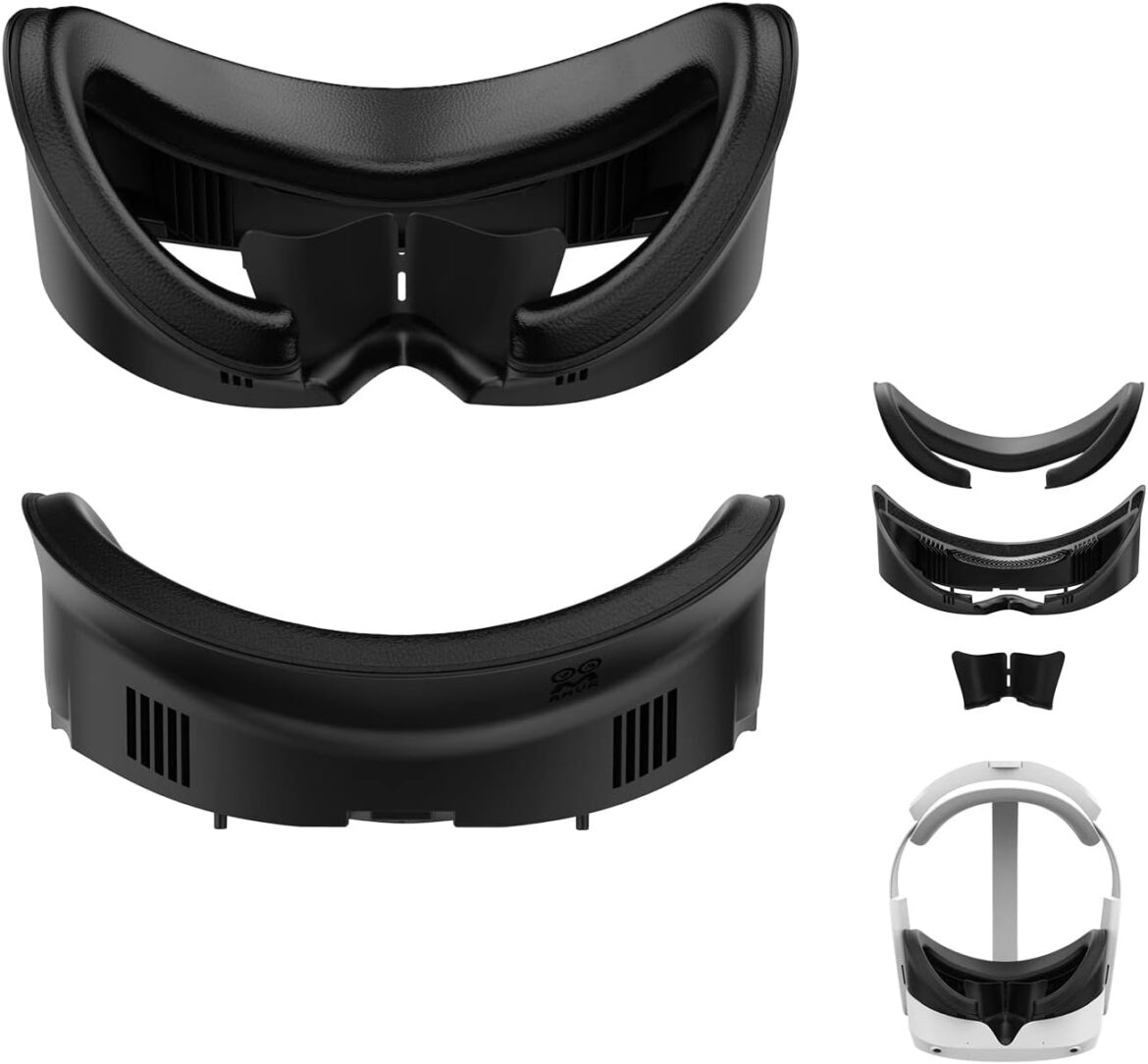 61YBgqWd5HL. AC SL1500 AMVR VR Facial Interface Bracket Face Cover für Pico 4 - Komfort und Hygiene für Virtual Reality im Test