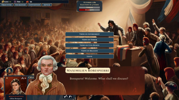 bonaparte dialogue GAMESCOM 2024 – Bonaparte A Mechanized Revolution