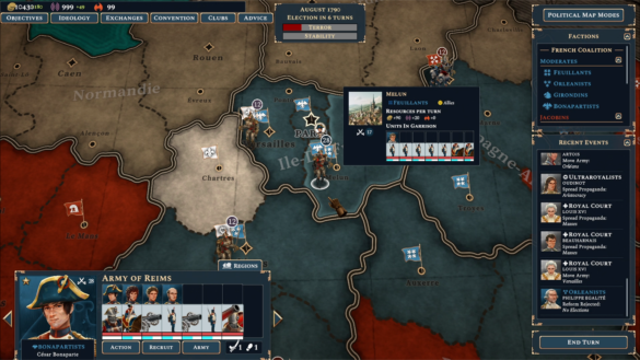 bonaparte map GAMESCOM 2024 – Bonaparte A Mechanized Revolution