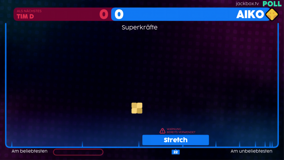 survey 1 german Jackbox Survey Scramble im Test