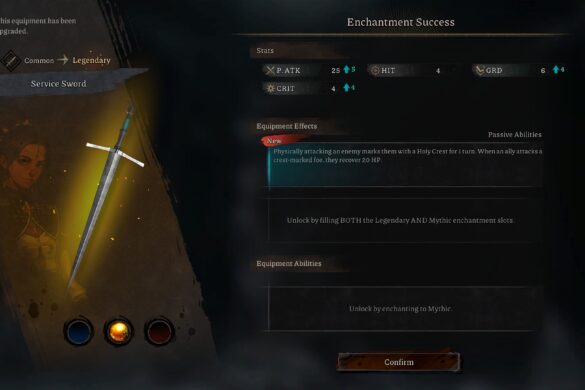 LEVOTW Official Launch Evie WeaponEnchant Lost Eidolons: Veil of the Witch im Test - Strategie mit Roguelike Elementen