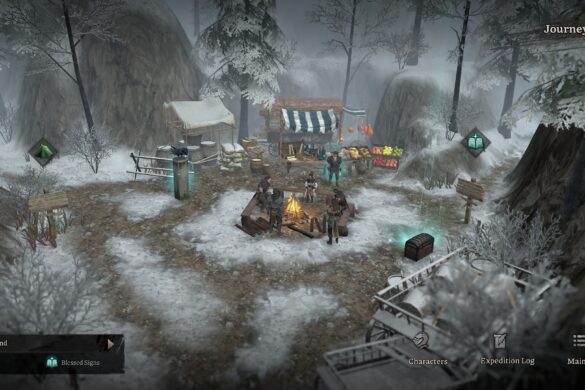 LEVOTW Official Launch ForkedRoad1 Lost Eidolons: Veil of the Witch im Test - Strategie mit Roguelike Elementen