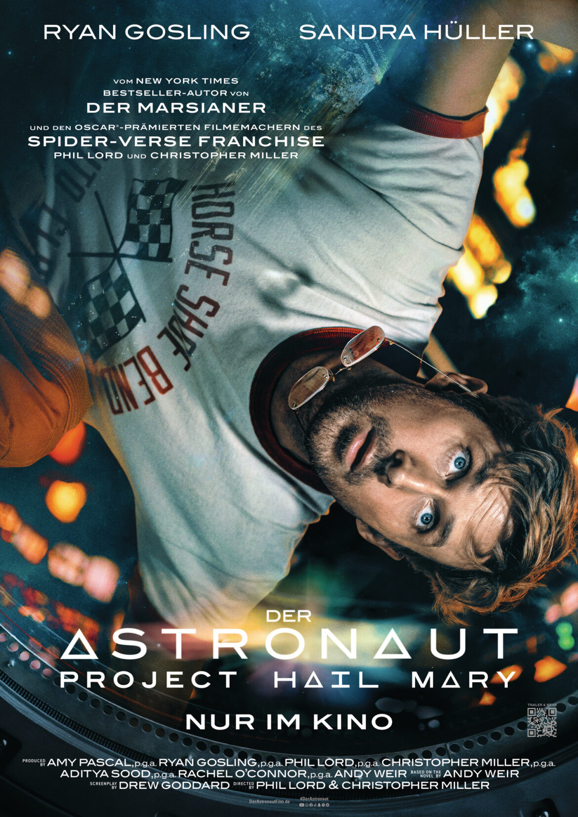 DerAstronaut Teaserplakat 1SHT GER plusHueller 300dpi CMYK 1415x2000 thumbnail Gewinnspiel zum Kinostart von DER ASTRONAUT - PROJECT HAIL MARY