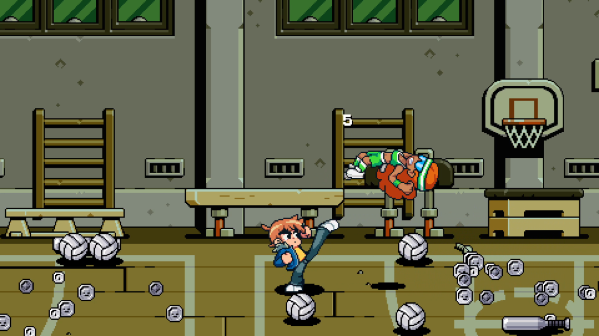 Scott Pilgrim EX Screenshot04 Scott Pilgrim EX im Test - Chaotischer Prügler mit Comic Vorlage