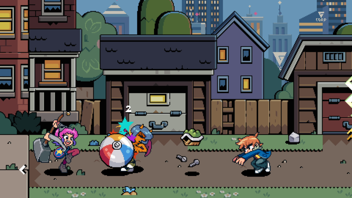 Scott Pilgrim EX Screenshot07 Scott Pilgrim EX im Test - Chaotischer Prügler mit Comic Vorlage