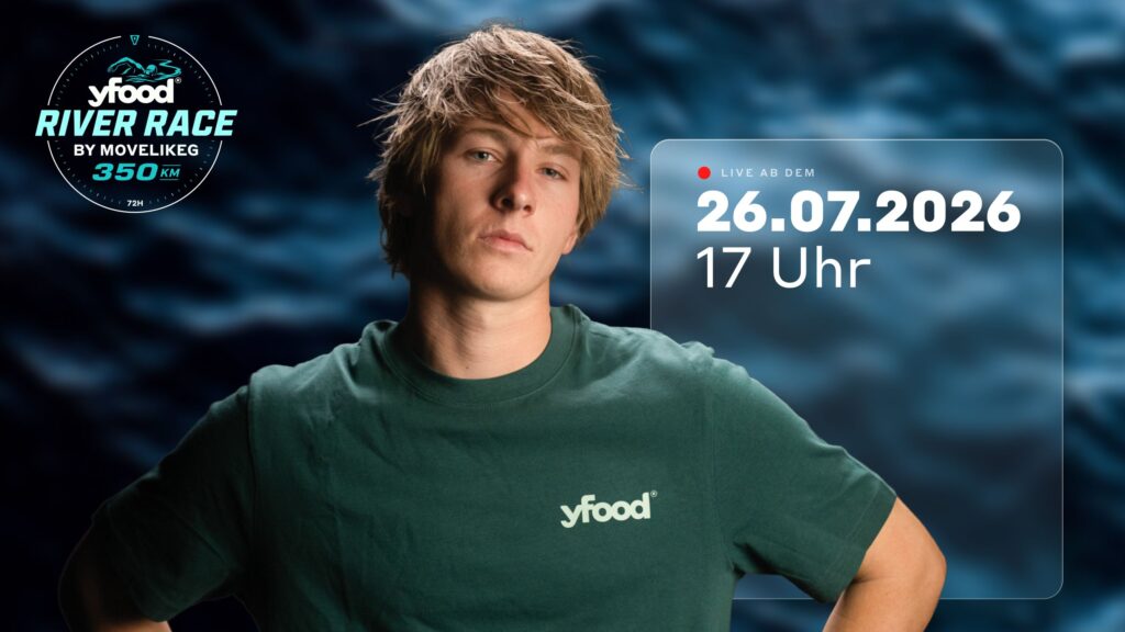 4r9ULCL2 yfood River Race 350 - Abenteuer-Creator startet Weltrekordversuch auf der Donau
