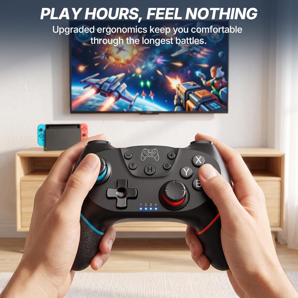 713vR4BQjqL. AC SL1500 DISWOE Update-Version Controller im Test: Günstiger Switch Pro Controller?