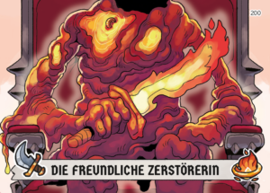 Teuflische Gottheit nicht vergessen!
