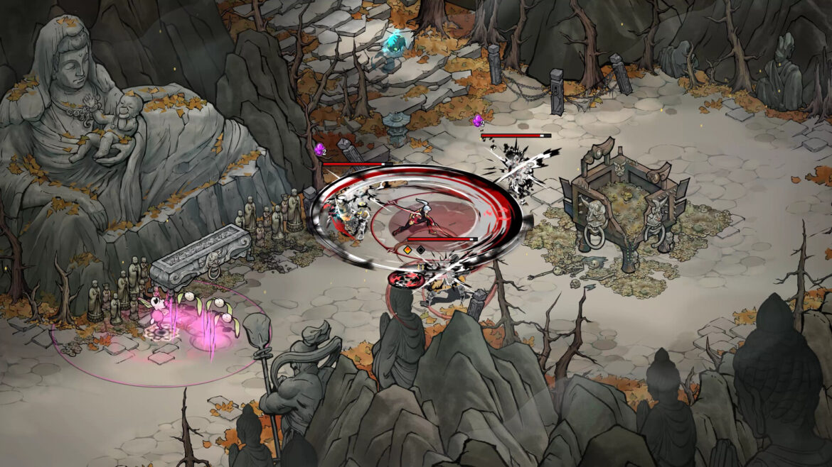 Gameplay 2 Realm of Ink Test: Starkes Roguelite, aber zu leicht