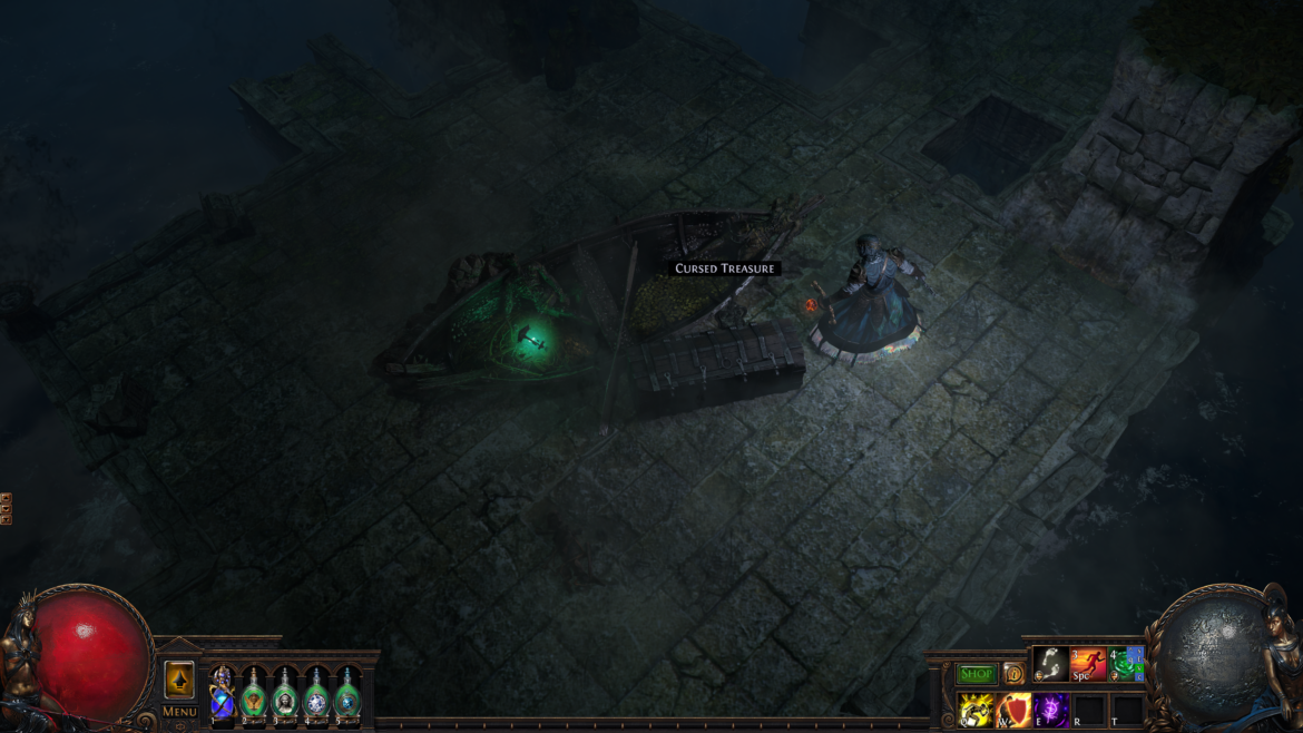 LeagueCursedTreasure Encounter Path of Exile 1: Curse of the Allflame jetzt verfügbar – Neue Liga bringt Unterwasser-Abenteuer und Endgame-Updates