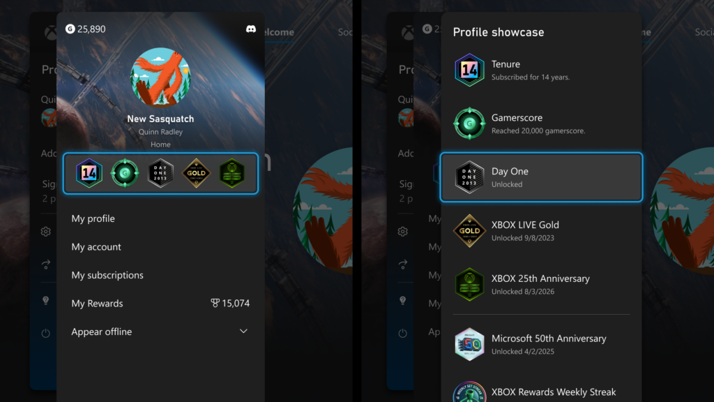 3 BadgeViewer f4e0fe8942890430bcd1 XBOX-REVOLUTION: 6 Neuerungen für eure Konsole