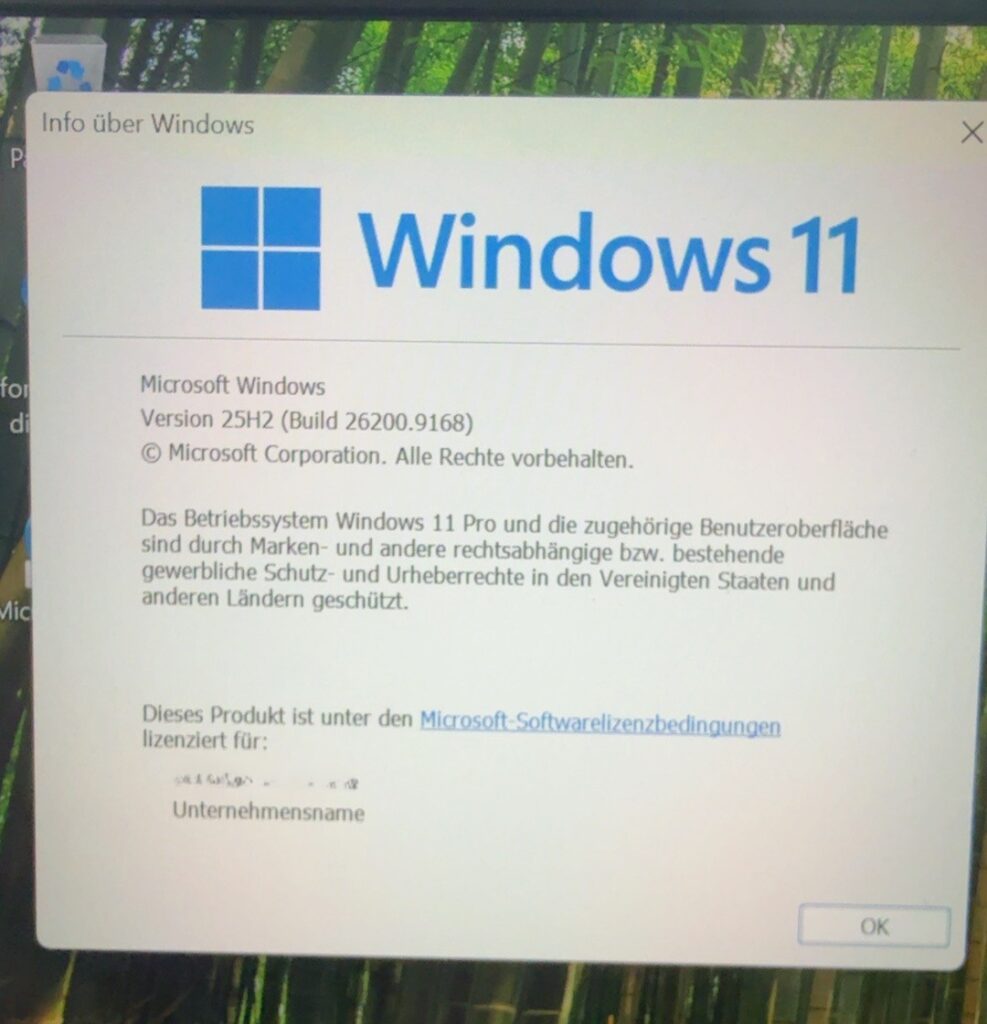 IMG 360CF663 B9FE 4EE6 81CE BBAE53DCF0B8 Windows 11 auf einem HP EliteBook 745 mit Ryzen 5 PRO 2500U installieren