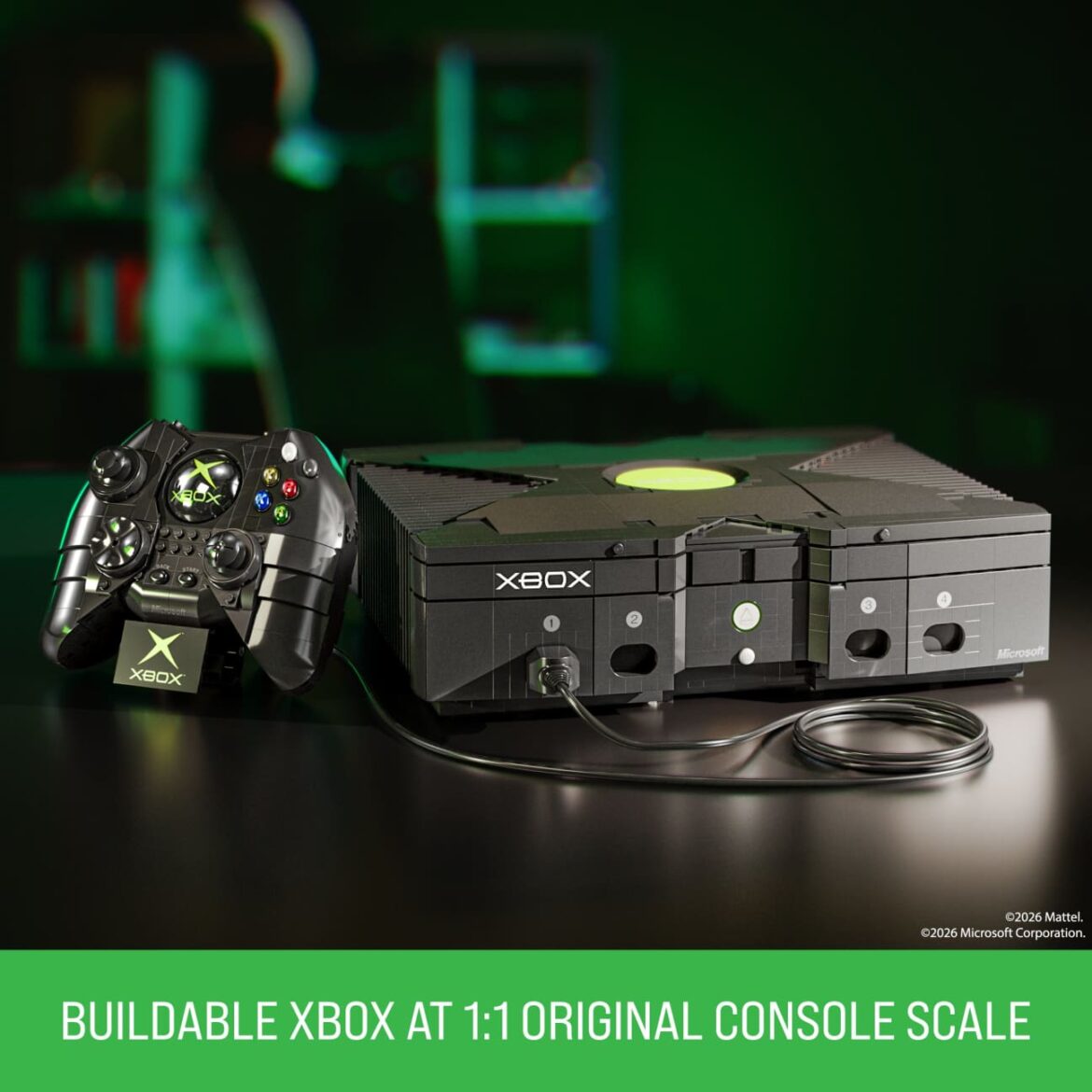 jpg 3 Mattel Brick Shop feiert 25 Jahre Xbox mit einem Premium-Bausatz