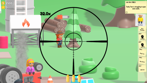 Sniper Dan, volles Rohr!