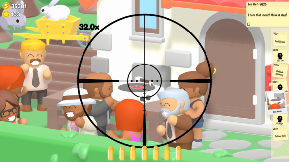 SniperDan Screenshot Town OffTheRecord 🎯 Ein einfacher Mann, ein riesiges Gewehr & 1000 Lösungen | 8,5/10 Review "Sniper Dan" 🔫