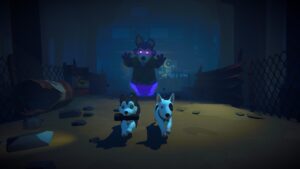 Haunted Paws Jagt mit dem Monster