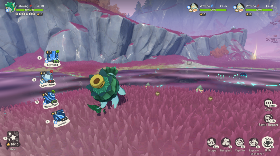Screenshot aus dem Quack Quack Test